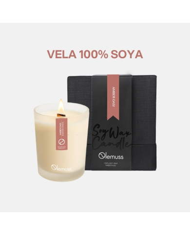 VELA SOYA AMBER OASI 7OZ