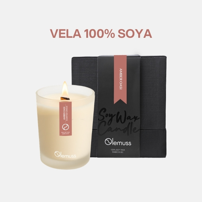 VELA SOYA AMBER OASI 7OZ