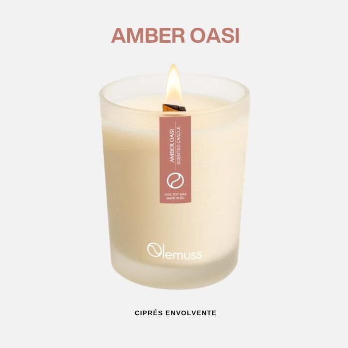 VELA SOYA AMBER OASI 7OZ